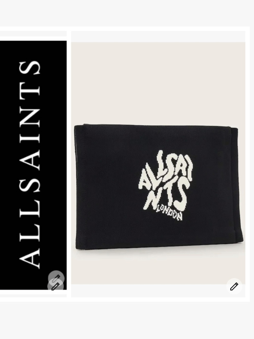 NWT AllSaints  Clutch